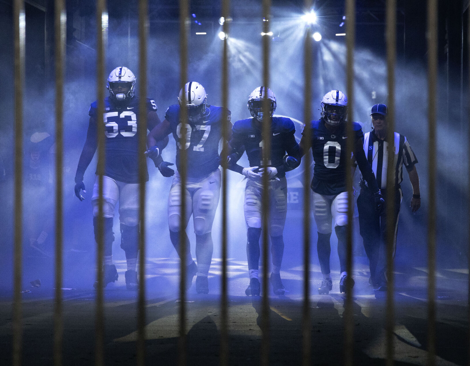 Penn State football vs. Indiana, team entrance
